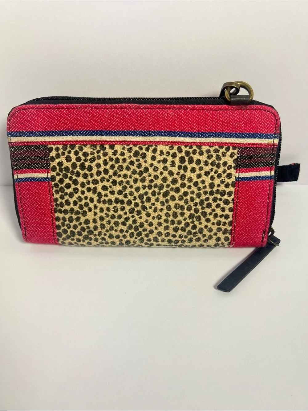 Ariat Serape Leopard Women’s Crossbody Wallet Wristlet Western Cowgirl Wallet